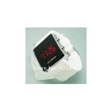 50 pcs big discount fashion led watches high quality silicone watches