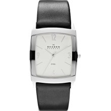 691LSLS Skagen Mens Black White Watch