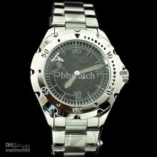 6pcs Automatic Men Steel Stainless Silver Watch Luxury Mechanical Bl