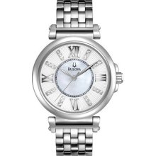 96p134 Bulova Ladies Watch Marine Star