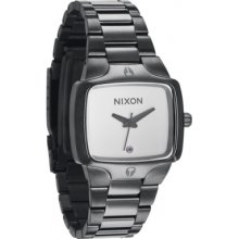 A300-1486 Nixon Ladies The Small Player Gunmetal Watch