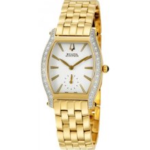 Accutron by Bulova Ladies Saleya Diamond Watch 65R101