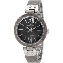 Ak Anne Klein 10/9653gmgy Women's Grey Marbleized Acrylic Bangle Bracelet Watch