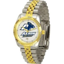 Akron Zips UA Mens Steel Executive Watch