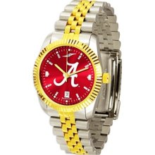 Alabama Crimson Tide UA NCAA Mens 23Kt Executive Watch ...