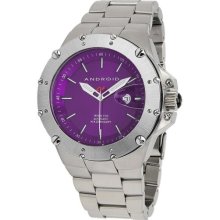 Android Divemaster Enforcer T100 Purple Dial Automatic Watch