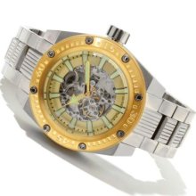 Android Grand (50mm) or Mid-Size (46mm) Powerjet Automatic Skeletonized Dial Bracelet Watch