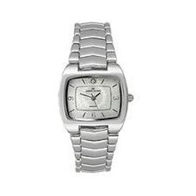 Anne Klein1309svdi Women Square Silver Dial Stainless Steel Bracelet