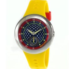 Appetime Remix Ladies Watch with Yellow Band