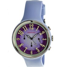 Appetime Womens Sweets Plastic Watch - Purple Rubber Strap - Purple Dial - APPSVD540012