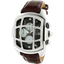 Aqua Master Watches Mens Diamond Bubble Watch 1.75ct