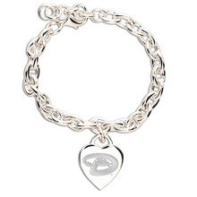 Arizona Diamondbacks Heart Charm Bracelet