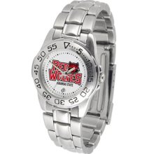 Arkansas State Red Wolves ASU Womens Steel Sports Watch