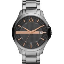 Armani Exchange Mens Whitmen Stainless Steel Watch Ax2102