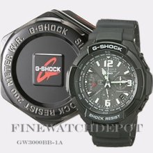 Authentic G-shock Solar Atomic Black Digital Watch Gw3000bb-1a