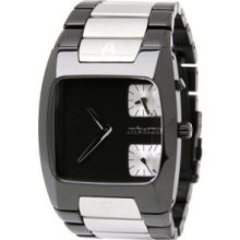 Banks Watch - Men's Two Tone Black, One Size - Exc