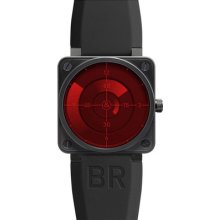 Bell & Ross Aviation Limited Edition Automatic Mens Watch Br-01-red-radar