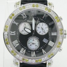 Benny & Co. 6.00 Mens Diamond Watch Joe Rodeo Aquamaster Techno Aqua Master Bw1