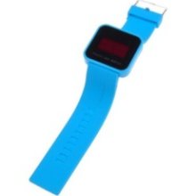 BestDealUSA Cool Sky Blue Touch Screen Digital LED Wrist Watch