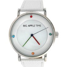 Big Apple Time Crystal Ladies Watch Bt0450119whwh