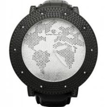 Black World is Mine Real Diamond Super Techno Watch