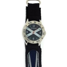 Boxx Analogue Scottish Flag Velcro Strap Mens Casual Watch