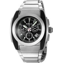 Breil Mens Mediterraneo Chronograph Swiss Steel Bracelet Watch Bw0382