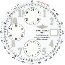 Breitling A573 Evolution Original 32 Mm White Mens Watch Dial