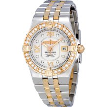 Breitling Cockpit Lady Diamond Rose Gold and Steel Watch C7134053-G663TT