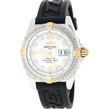 Breitling Windrider Cockpit B49350 Two Tone Mens Watch