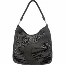 Brighton Carla Hobo Black