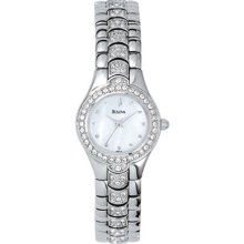 Bulova 96T14 Watch Crystal Ladies - MOP Dial