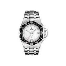 Bulova 98b162 Mens Marine Star Silver Dial Watch