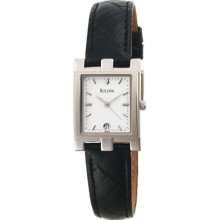 Bulova Leather Women's Watch 96M19