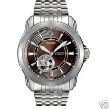 Bulova Men's Self-winding Brown Dial 96a101 Watch