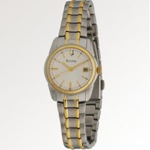 Bulova Two-Tone Bracelet Watch Women's - Two-Toned