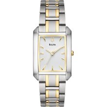 Bulova Two-Tone Stainless Steel Ladies Watch 98L132