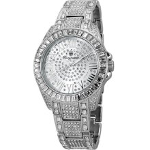 Burgmeister Bollywood Women's Quartz Watch With Silver Dial Analogue Display And Silver Bracelet Bm159-111