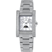 Burgmeister Ladies Quartz Watch With Silver Dial Analogue Display And Silver Stainless Steel Bracelet Bm602-111