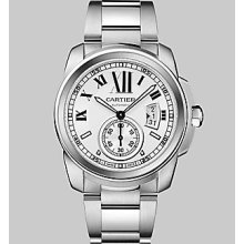 Calibre de Cartier Stainless Steel Automatic Watch - No Color