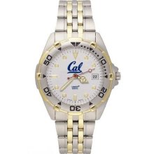 California Berkeley Golden Bears Mens All Star Stainless Steel Watch