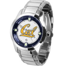 California Berkeley Logo- Mens Titan Steel Watch