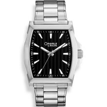 Caravelle by Bulova Watch, Mens Stainless Steel Bracelet 38mm 43A103