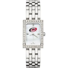 Carolina Hurricanes NHL Womens Allure Stainless Steel Watch ...