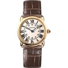 Cartier Ronde Louis 18kt Rose Gold Ladies Watch W6800151