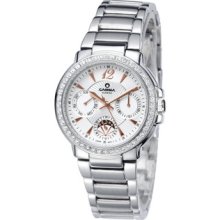 Casima Fashion Women Swarovski Diamond Stainless Steel Band Watches Sp-2902