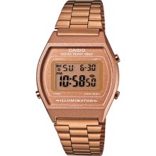 Casio B640wc-5a Vintage Classic Digital Watch Rosegold Old Skool B640 B-640