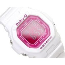 Casio Baby-g Bg-5601-7er Ladies Lcd Digital Alarm Chronograph