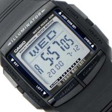 Casio Db-36-1a Db36 Alarms Stopwatch Dual Time Telememo 30 Mens Kids Resin Watch