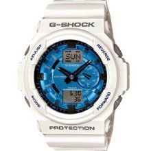 Casio G-shock Classic Men's Matte White Ga150mf-7acr Digital/analog Sport Watch